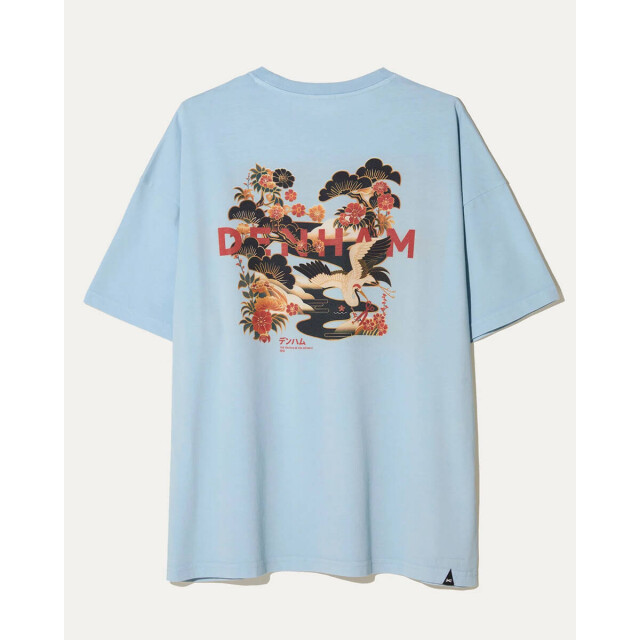 Denham T-shirt korte mouw 01-26-04-52-002 Denham The Jeanmaker T-shirt korte mouw 01-26-04-52-002 large