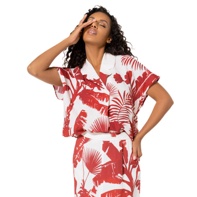 Caroline Biss Blouse korte mouw 1690 Caroline Biss Blouse korte mouw 1690 large