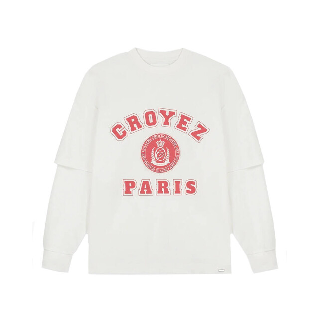 croyez homme T-shirt lange mouw cra30026019 Croyez Homme T-shirt lange mouw CRA30026019 large