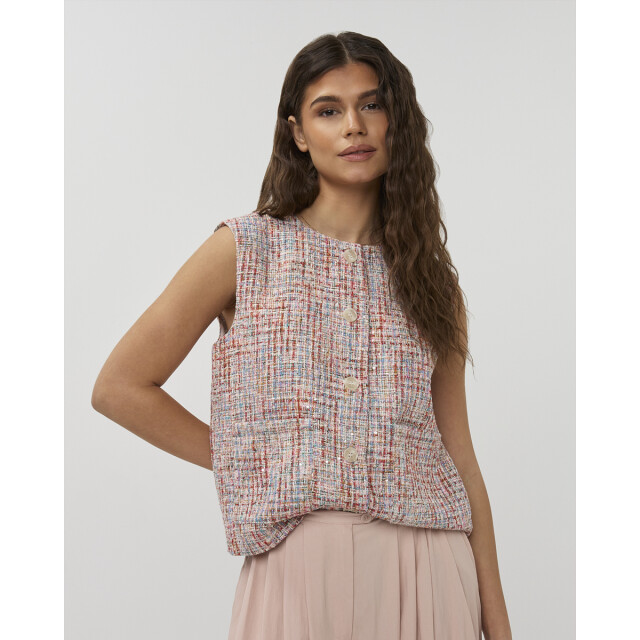 Studio Amaya Gilet 262-st38 coco Studio Amaya Gilet 262-ST38 Coco large