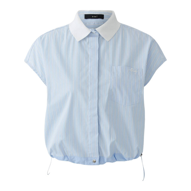 Oui Blouse korte mouw 0097228 OUI Blouse korte mouw 0097228 large