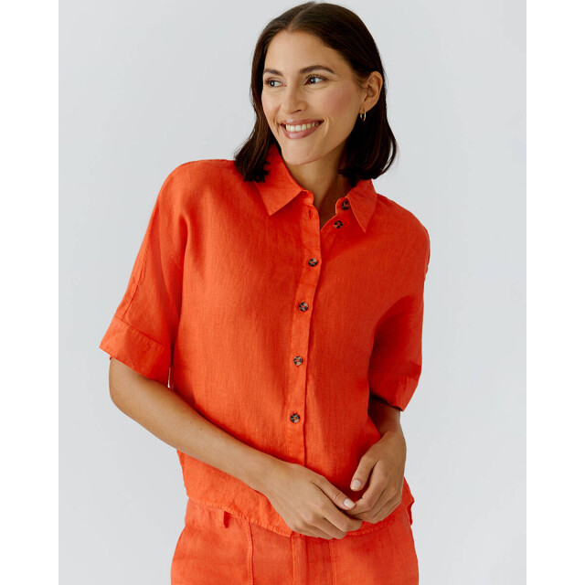 Oui Blouse korte mouw 0097229 OUI Blouse korte mouw 0097229 large