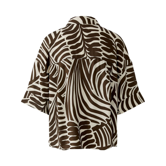 Oui Blouse korte mouw 0097532 OUI Blouse korte mouw 0097532 large