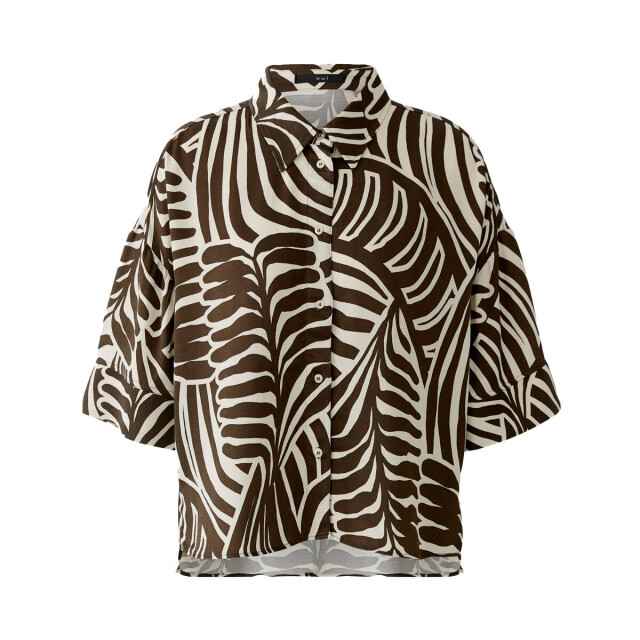 Oui Blouse korte mouw 0097532 OUI Blouse korte mouw 0097532 large