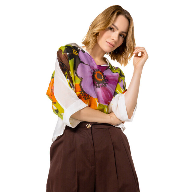 Caroline Biss Blouse korte mouw 1675 Caroline Biss Blouse korte mouw 1675 large