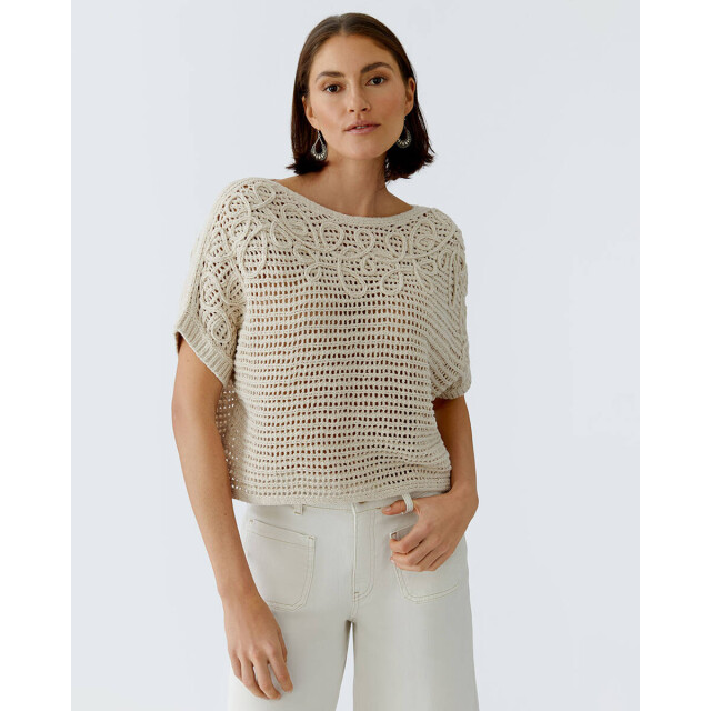 Oui Pullover korte mouw 00974 OUI Pullover korte mouw 0097438 large