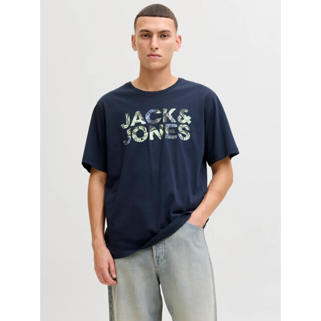 Jack & Jones Jjejeff logo tee 12288536 large