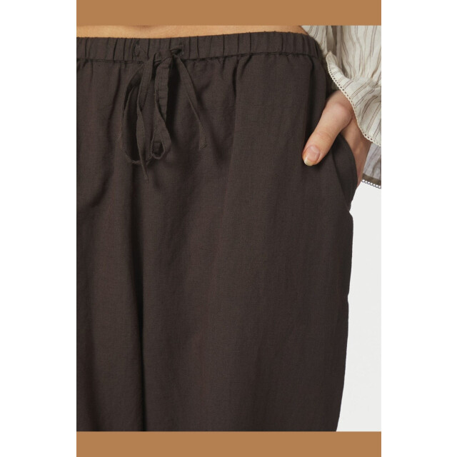 Neo Noir heifa linen pants 167698 676 dark brown 06541.870.0020 large