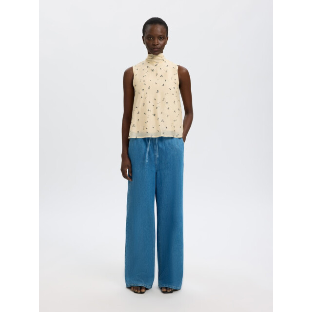Selected Femme slfiris sl tie top b 16101382 angora 06010.940.0021 large
