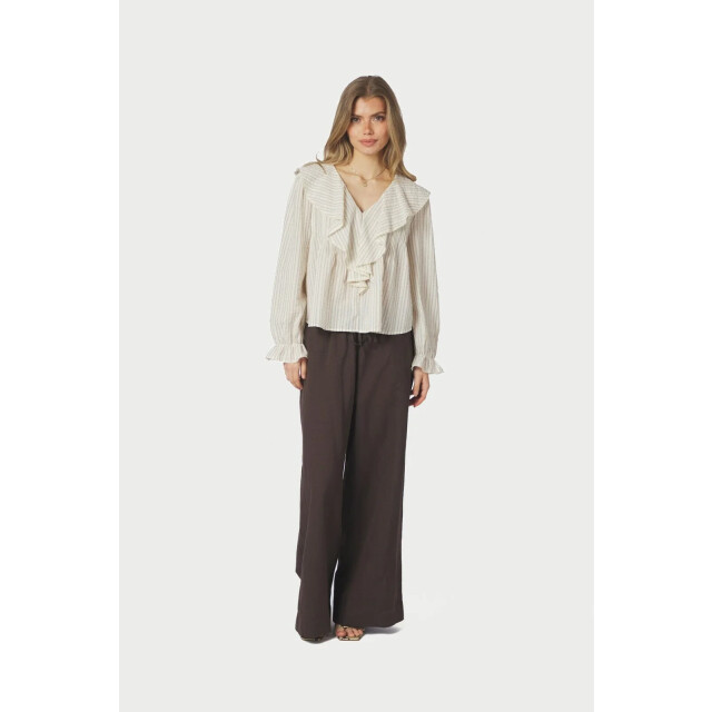 Neo Noir heifa linen pants 167698 676 dark brown 06541.870.0020 large