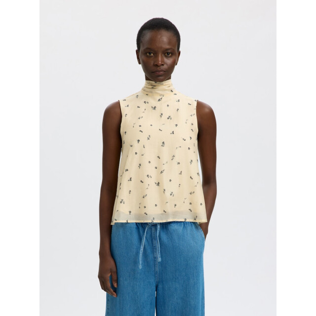 Selected Femme slfiris sl tie top b 16101382 angora 06010.940.0021 large