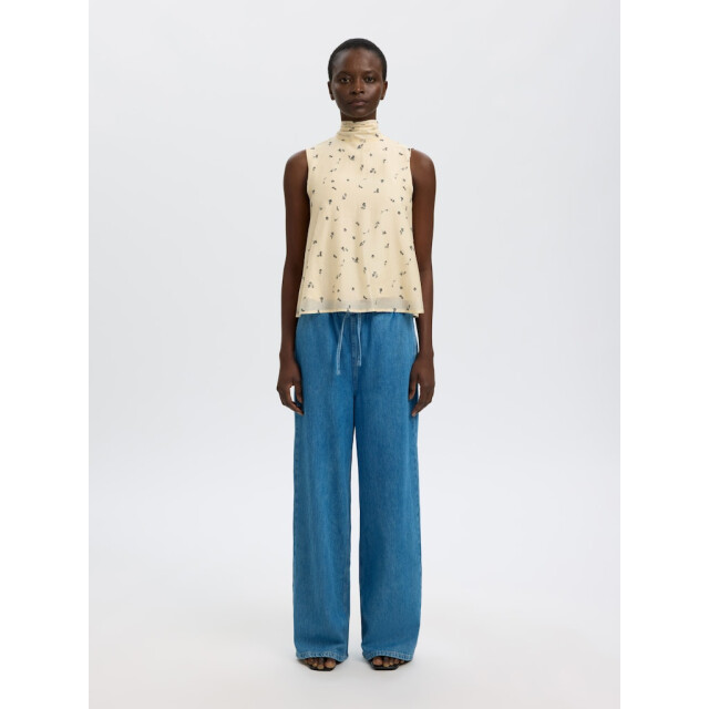 Selected Femme slfiris sl tie top b 16101382 angora 06010.940.0021 large