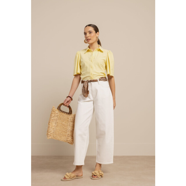 Studio Anneloes poppy butterfly blouse 13877 2100 butter yellow 06615.440.0006 large