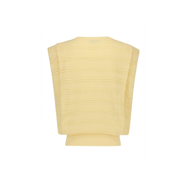 Studio Anneloes leona knitted top 13921 2100 butter yellow 06010.440.0012 large