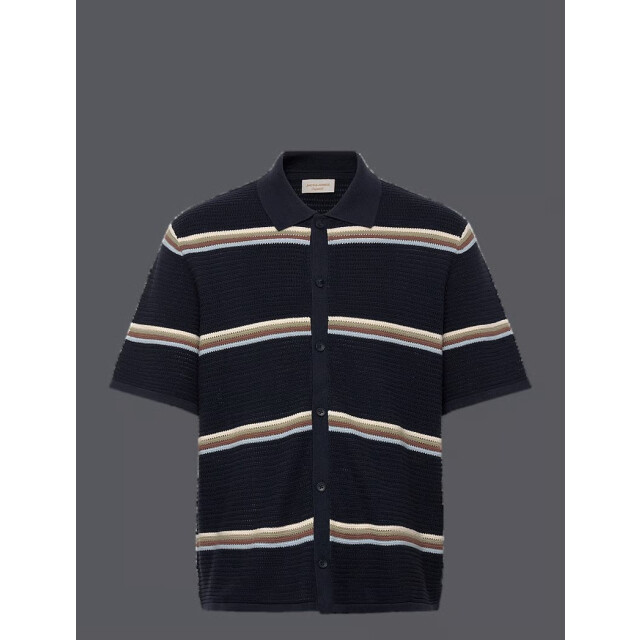 Jack & Jones Jormaine knit ss polo cardigan sn dessin 5319.39.0097 large