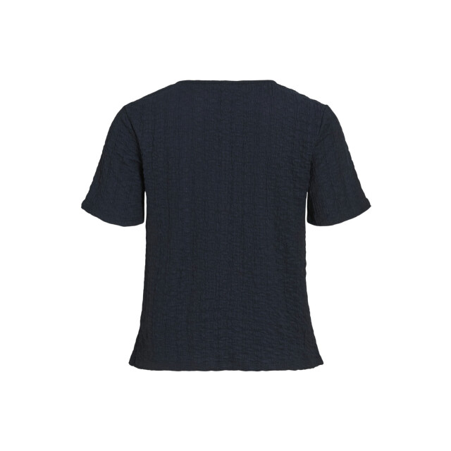 Vila Virenka v-neck ss shirt navy 4319.37.0041 large