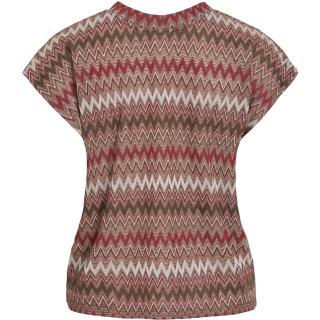 Vila Vibirdie rev v-neck ss glitter top dessin 4382.49.0070 large