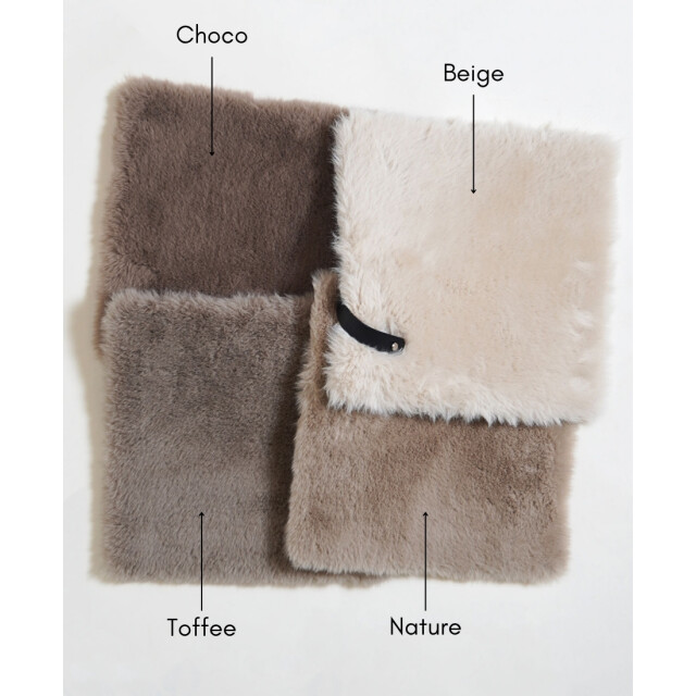 Veer Carpets Vloerkleed velluto nature rond ø230 cm 3662644 large