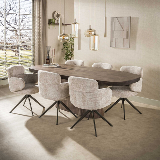 Hoyz eetkamertafel arcadia - 105x240x76 cm 3688141 large