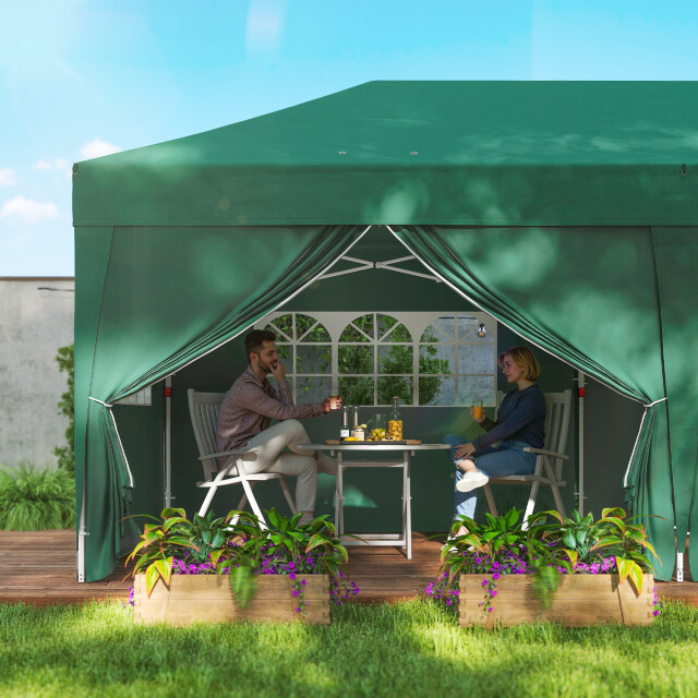 4goodz Pop-up partytent 300x600 cm met zijwanden - 3619700 large