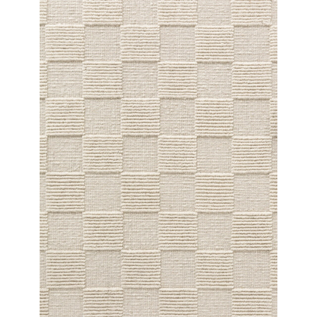 Villeroy & Boch Scala handgeweven wol vloerkleed wit- 80x200 cm 3511971 large