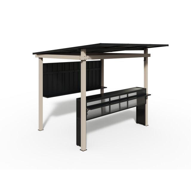 Sojag München buitenbar metalen tuinbar 260x260 cm 3619627 large