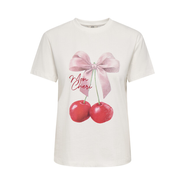 Jacqueline de Yong Jdyira s/s printed t-shirt jrs exp 15389973 large