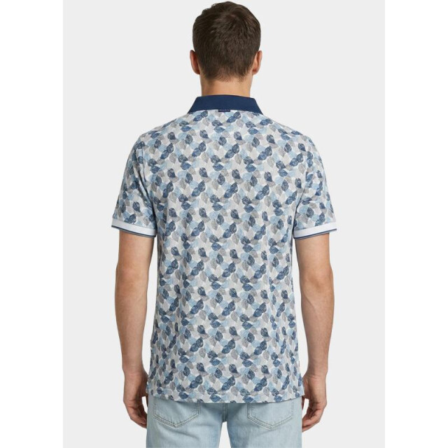 Baileys Polo heren poloshirt 2-tone pique, all o 615229/650 206075 large