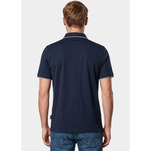 Bos Bright Blue Polo heren 25016/navy 205826 large