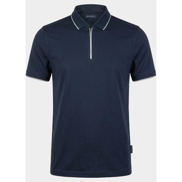 Bos Bright Blue Polo heren 25016/navy 205826 large
