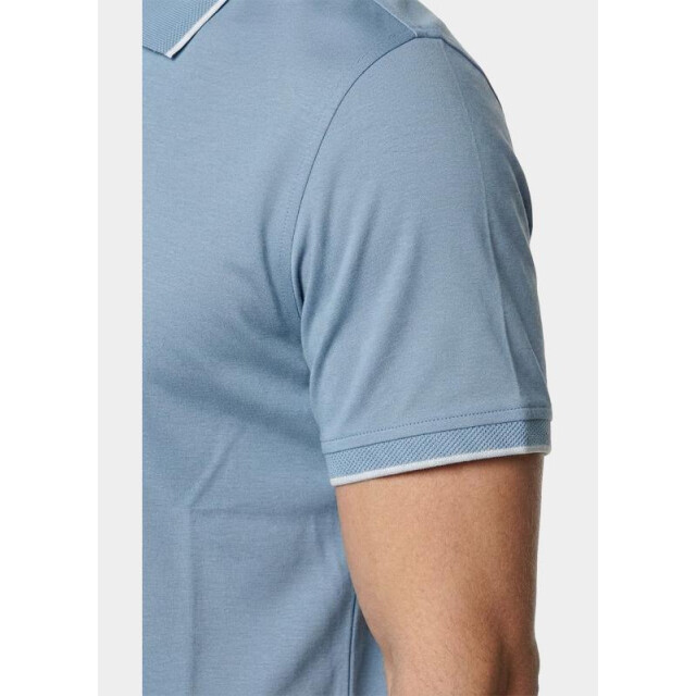 Bos Bright Blue Polo heren 25016/l. blue 205828 large