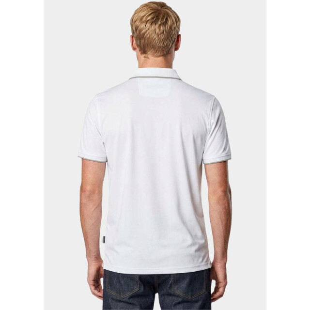 Bos Bright Blue Polo heren 25016/white 205827 large
