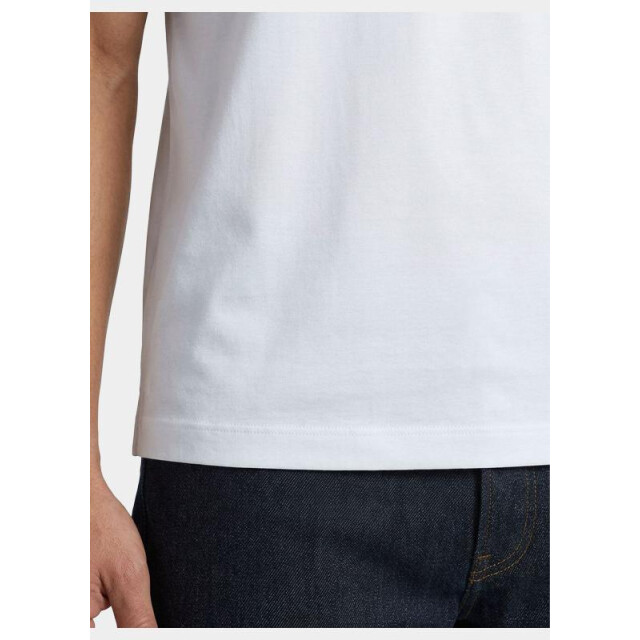 Bos Bright Blue Polo heren 25016/white 205827 large