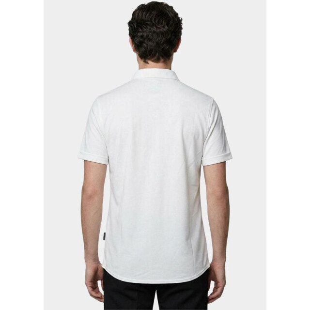 Bos Bright Blue Overhemd korte mouw heren 3507/off white 205840 large