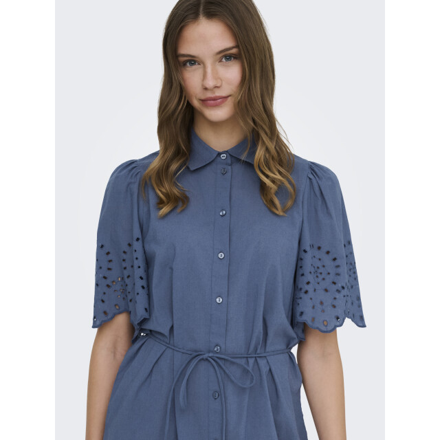 Only Onlhaskel 2/4 short emb belt dress 15371034 large