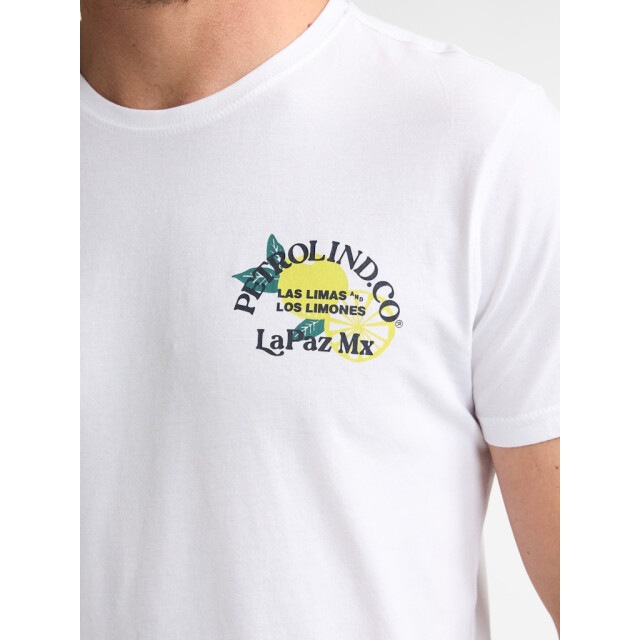 Petrol Industries Men t-shirt ss classic print off-white 5339.02.0095 large
