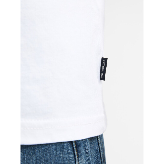 Petrol Industries Men t-shirt ss classic print off-white 5339.02.0095 large