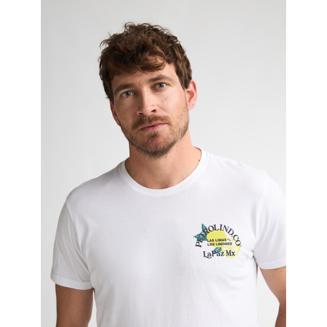 Petrol Industries Men t-shirt ss classic print off-white 5339.02.0095 large