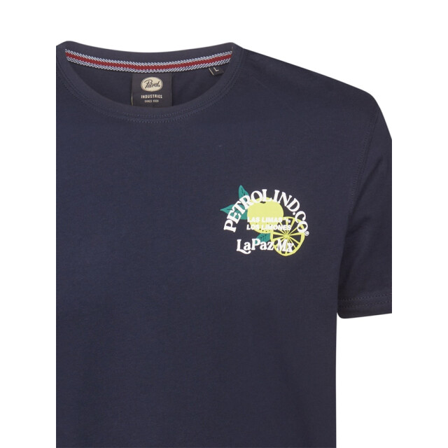 Petrol Industries Men t-shirt ss classic print navy 5339.37.0090 large