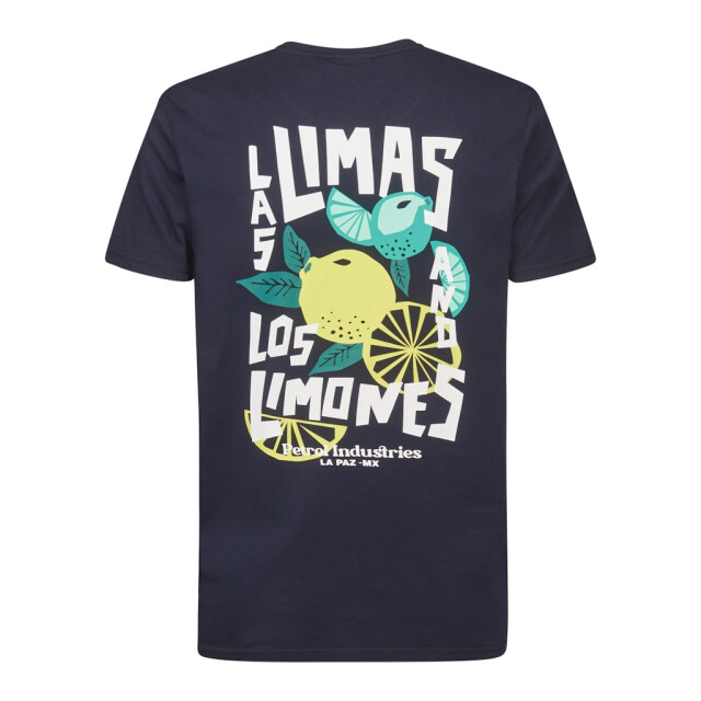 Petrol Industries Men t-shirt ss classic print navy 5339.37.0090 large