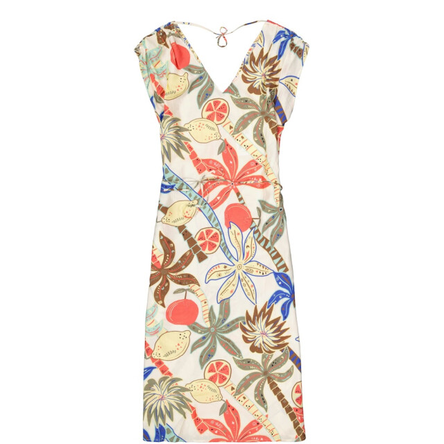 Garcia Jeans R260280 ladies dress ecru dessin 4419.08.0003 large