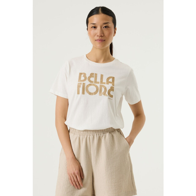 Garcia Jeans R260201 ladies t-shirt off-white 4339.02.0137 large