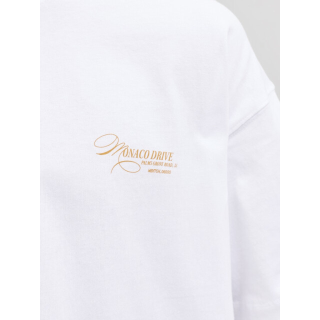 Jack & Jones Jorsanremo back tee ss crew neck sn off-white 5339.02.0094 large