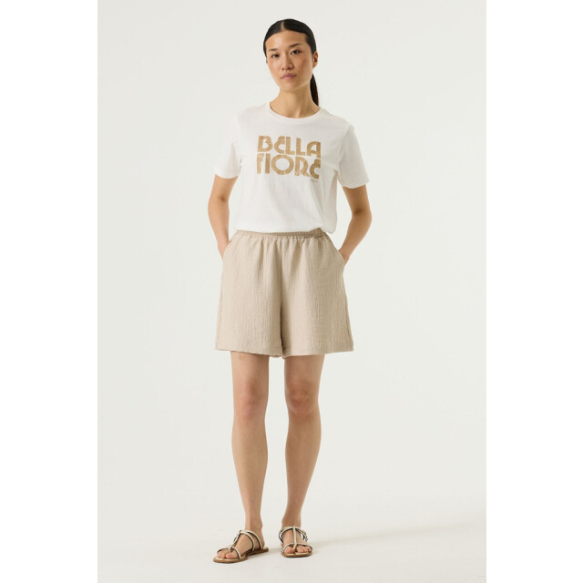 Garcia Jeans R260201 ladies t-shirt off-white 4339.02.0137 large