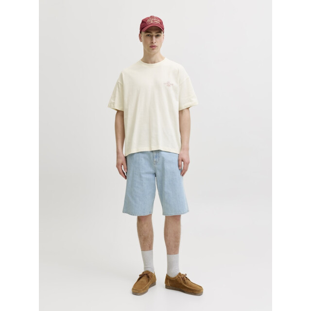 Jack & Jones Jorsanremo back tee ss crew neck sn ecru 5339.03.0057 large