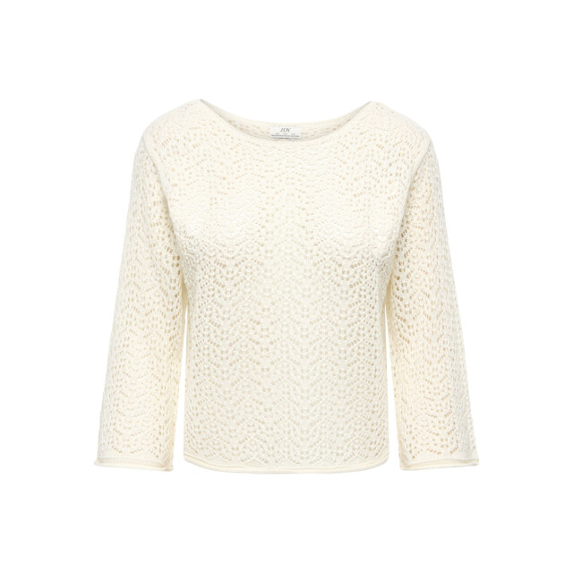 Jacqueline de Yong Kdymika 34 boat neck pullover off-white 4219.02.0146 large