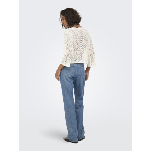 Jacqueline de Yong Kdymika 34 boat neck pullover off-white 4219.02.0146 large