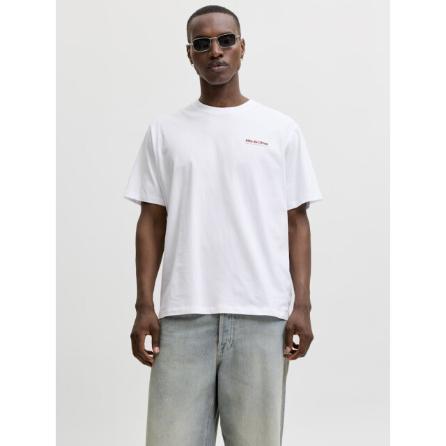 Jack & Jones Jjlemon tee ss crew neck off-white 5339.02.0096 large
