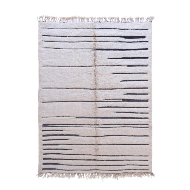 AFK Living Berbertapijt modern met grafische lijnen van wol 3624630 large