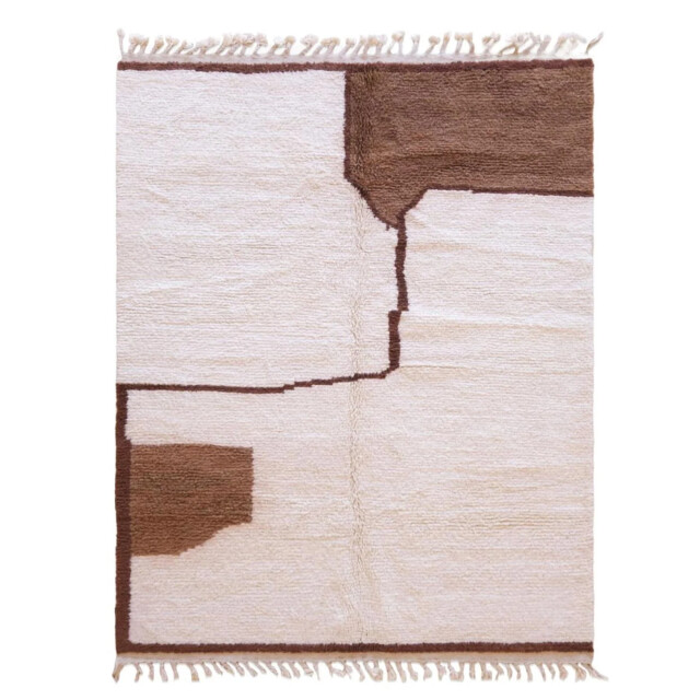 AFK Living Minimalistisch berbertapijt voor modern interieur van wol 215 x 275 cm 3445879 large